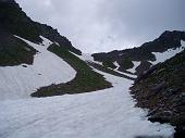 Da Pianezza di Schilpario lungo la valle del Gleno fino al passo di Belviso (2518 m.) l’11 luglio 2009  - FOTOGALLERY